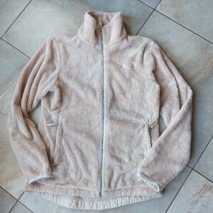 The North Face Fleece Pink Hiking Jacket Size Medium
